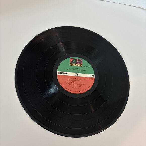 AC/DC Dirty Deeds Done Dirt Cheap 1976 Atlantic Records SD 16033 Vinyl LP - Picture 2 of 10